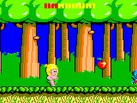 une photo d'Ã©cran de Wonder Boy (Game Gear) sur Sega Game Gear